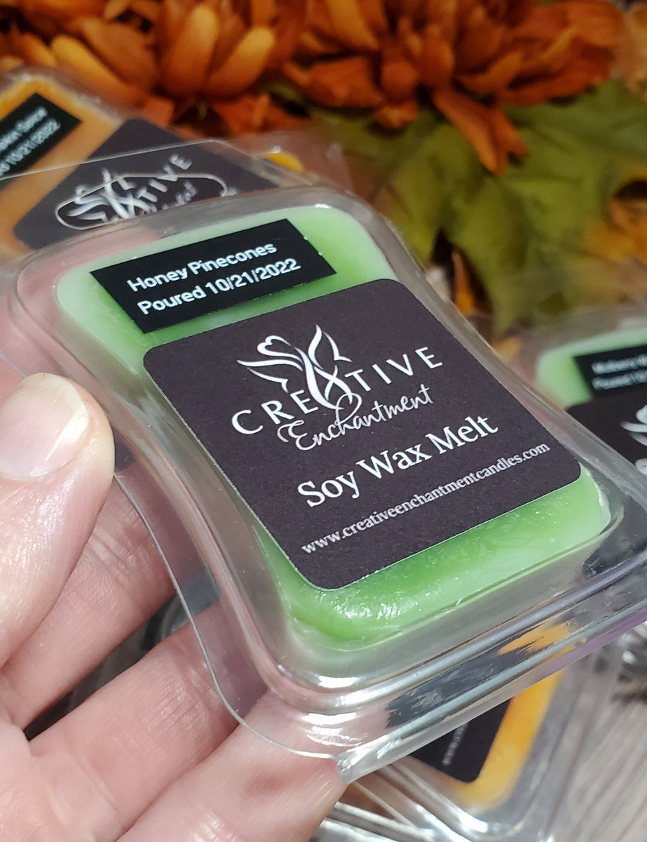 Mini Shamrock Wax Melt Clamshells - Sold in Packs 10