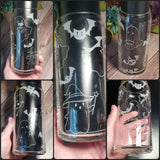 (Choose Design) 20 oz. Halloween Glass Can Tumblers